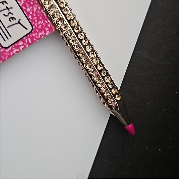 *NWT* Betsey Johnson Handbag Charm Notebook & Bling Pencil - Picture 4 of 7